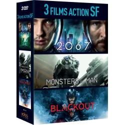 3 FILMS D'ANTICIPATION : BLACKOUT / 2067 / MONSTERS OF MAN - DVD