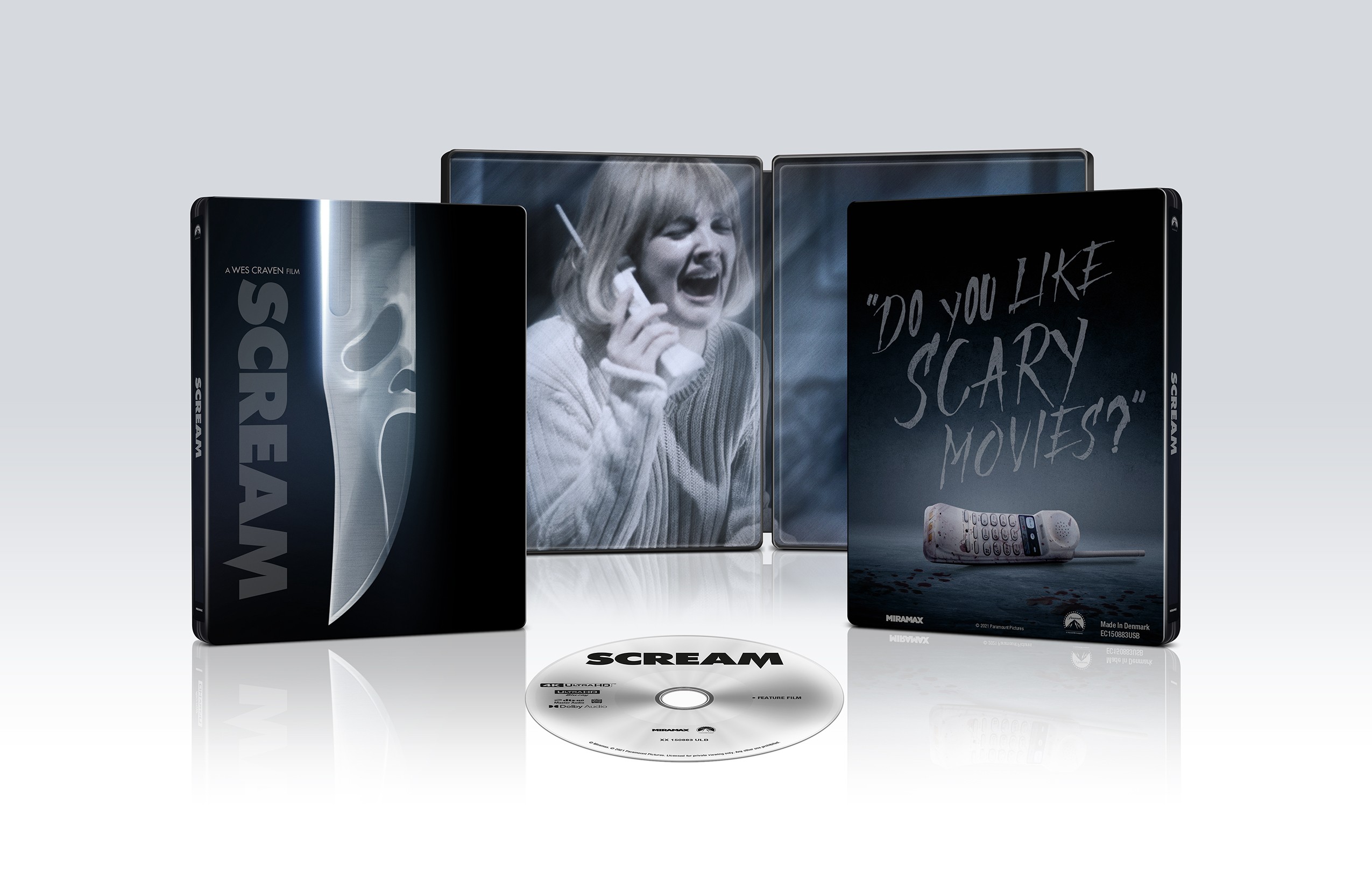 SCREAM - BRD UHD 4K STEELBOOK EDITION LIMITEE
