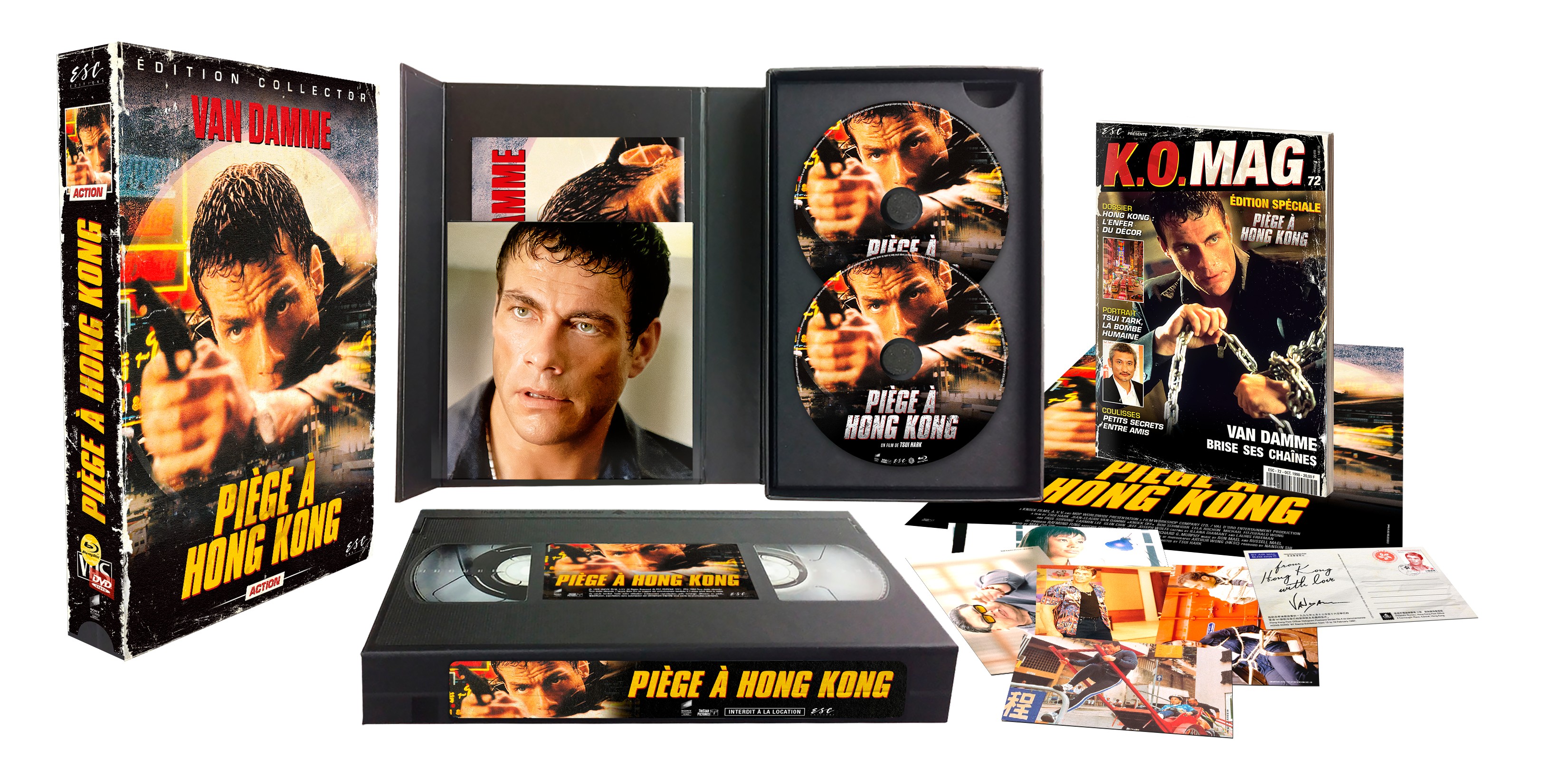 PIEGE A HONG KONG - EDITION COLLECTOR LIMITÉE BOITIER VHS
