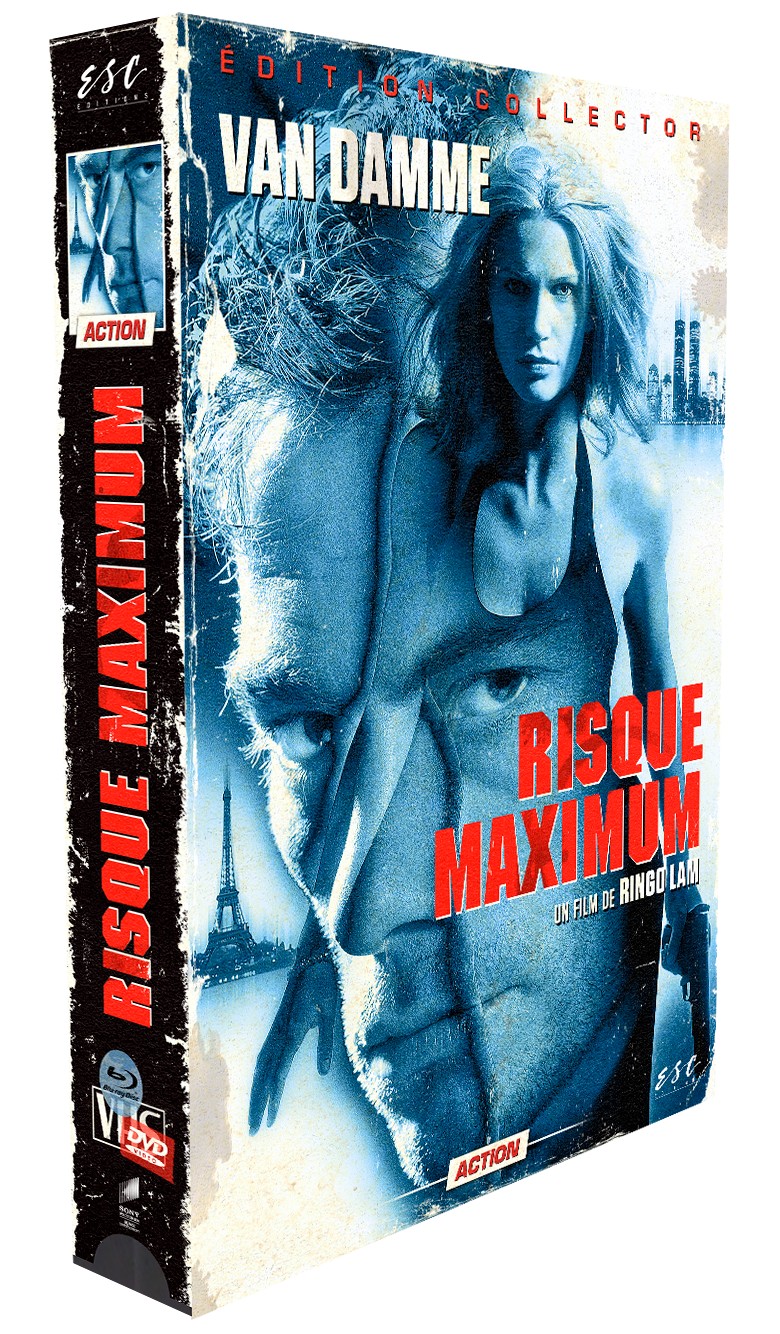 RISQUE MAXIMUM - EDITION COLLECTOR LIMITÉE BOITIER VHS