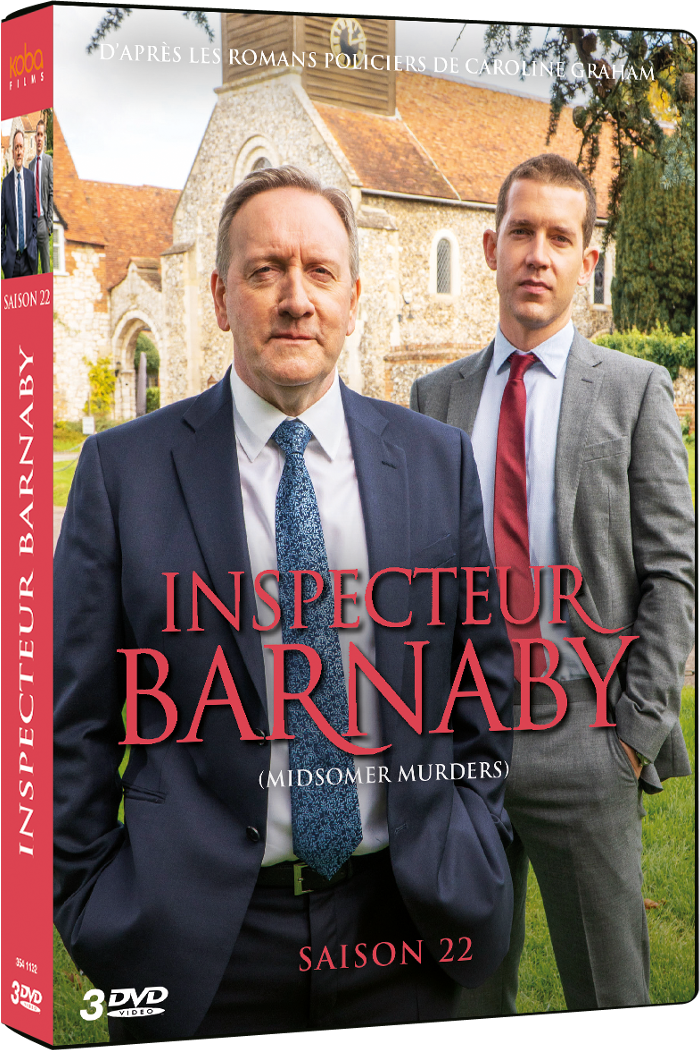 INSPECTEUR BARNABY - SAISON 22 - 3 DVD
