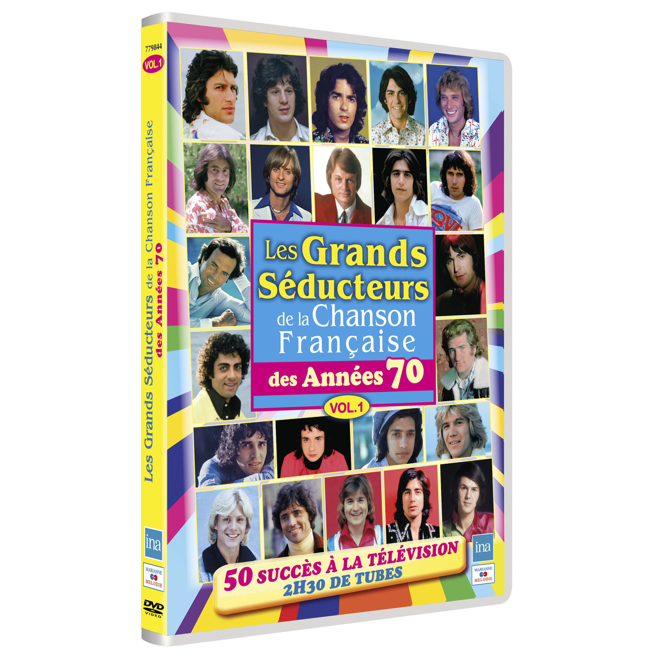 LES GRANDS SEDUCTEURS DE LA CHANSON 70 - DVD