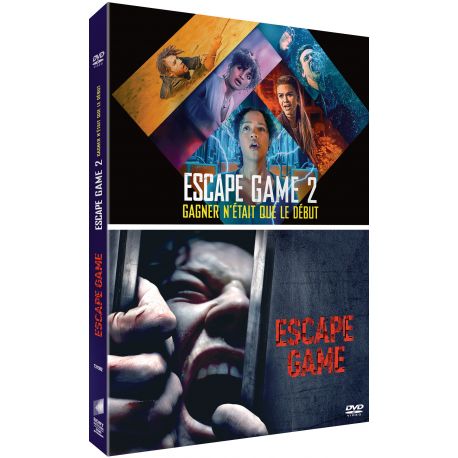 COFFRET - ESCAPE GAME 1 & 2 - 2 DVD