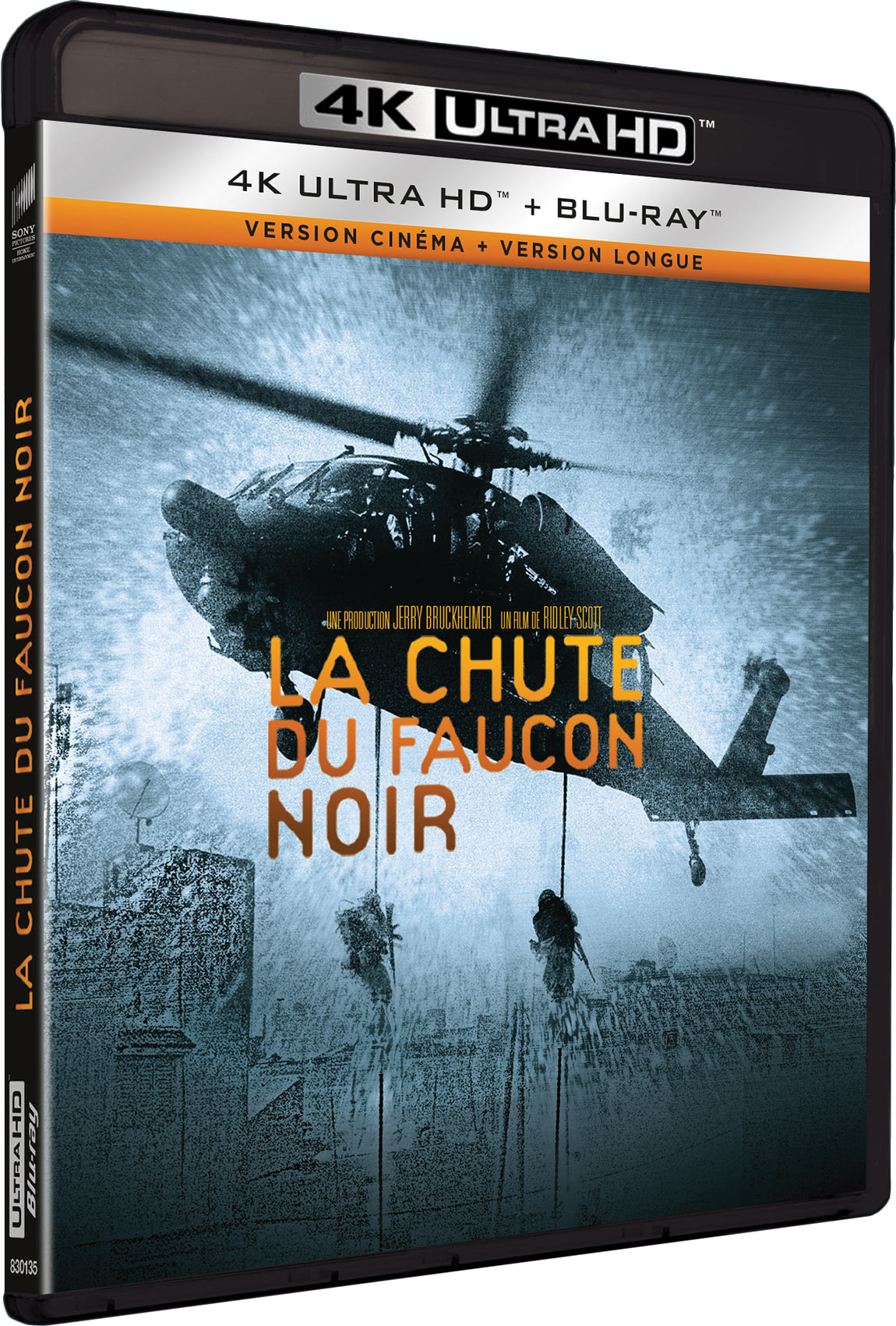 LA CHUTE DU FAUCON NOIR - UHD 4K + BD