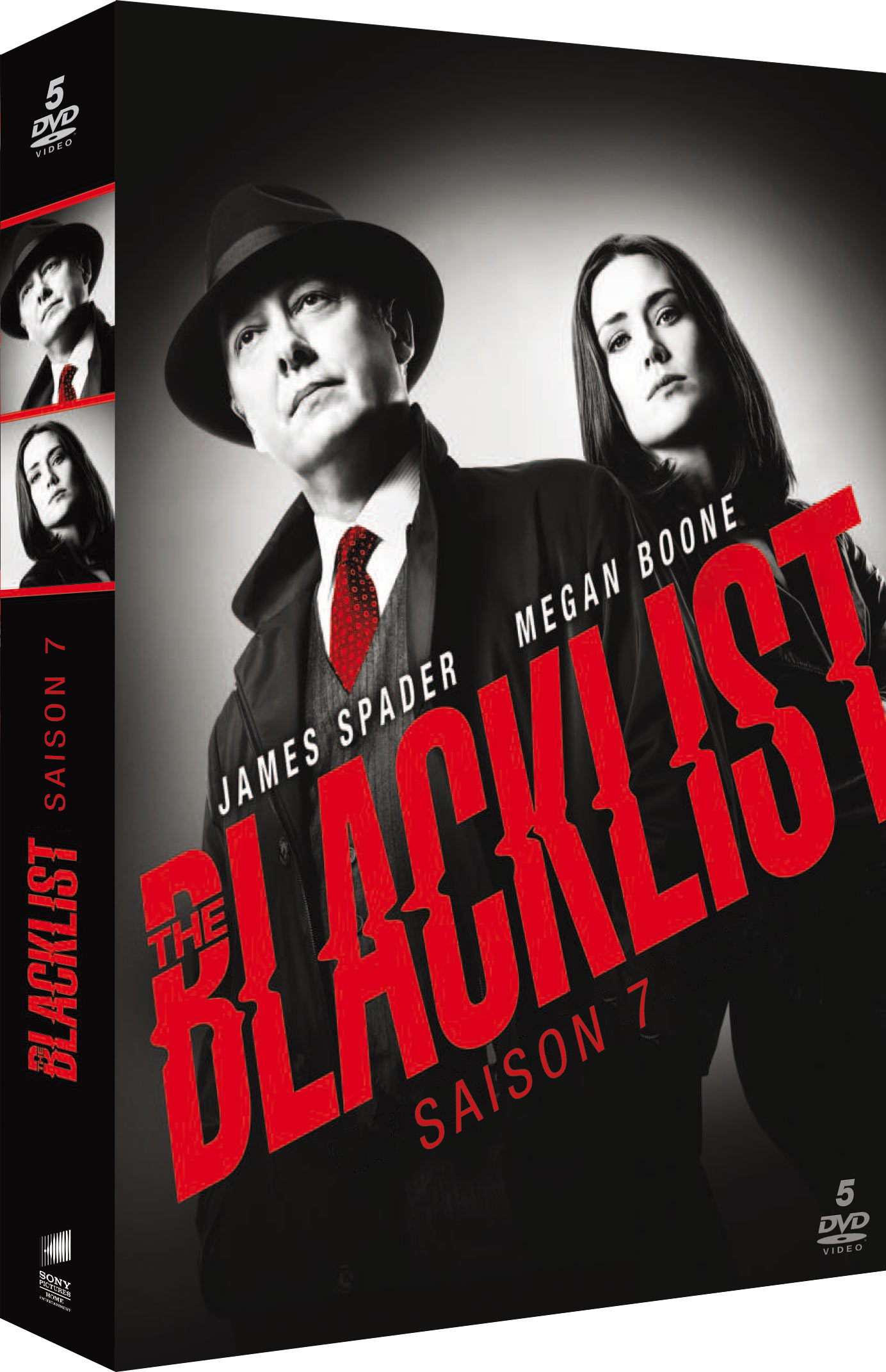 THE BLACKLIST - SAISON 7 - 5 DVD