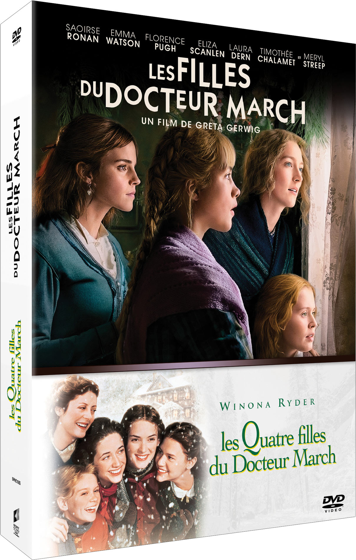LES QUATRE FILLES DU DOCTEUR MARCH - 2 FILMS - 2 DVD
