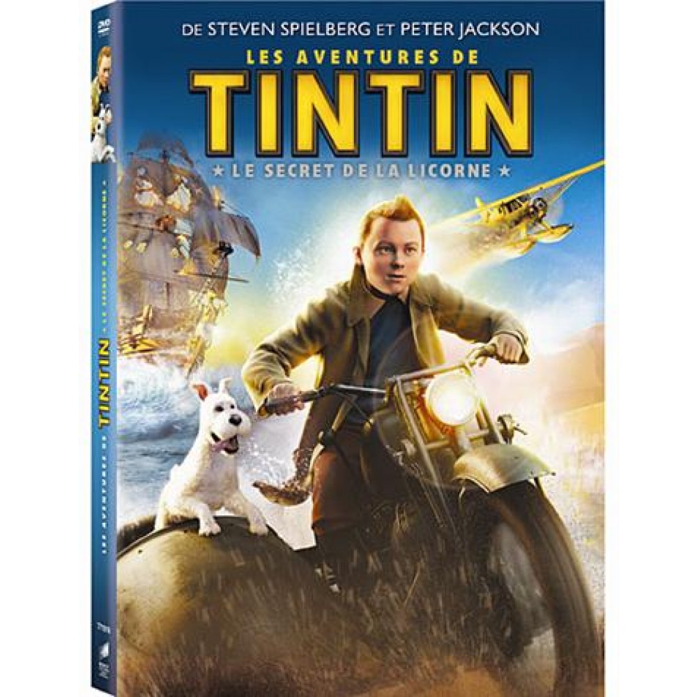 LES AVENTURES DE TINTIN : LE SECRET DE LA LICORNE - DVD