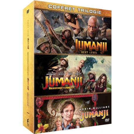 JUMANJI - TRILOGIE - 3 DVD