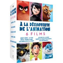 A LA DECOUVERTE DE L'ANIMATION - 6 FILMS - 6 DVD
