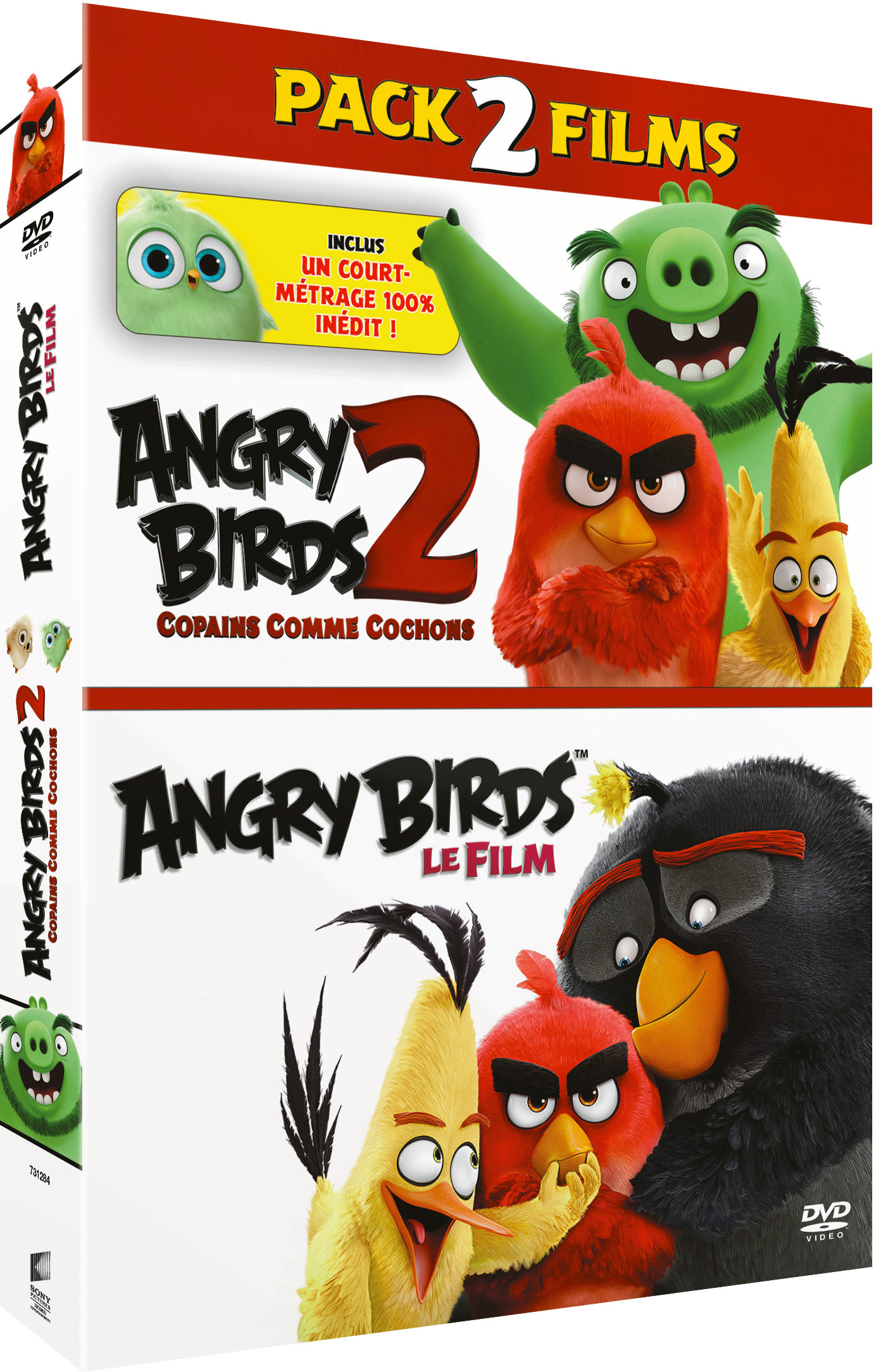ANGRY BIRDS 1 & 2 - 2 DVD