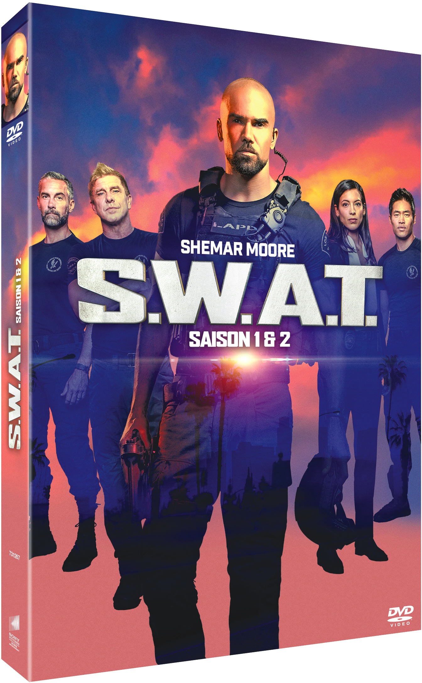 S.W.A.T - SAISONS 1 & 2 - 12 DVD