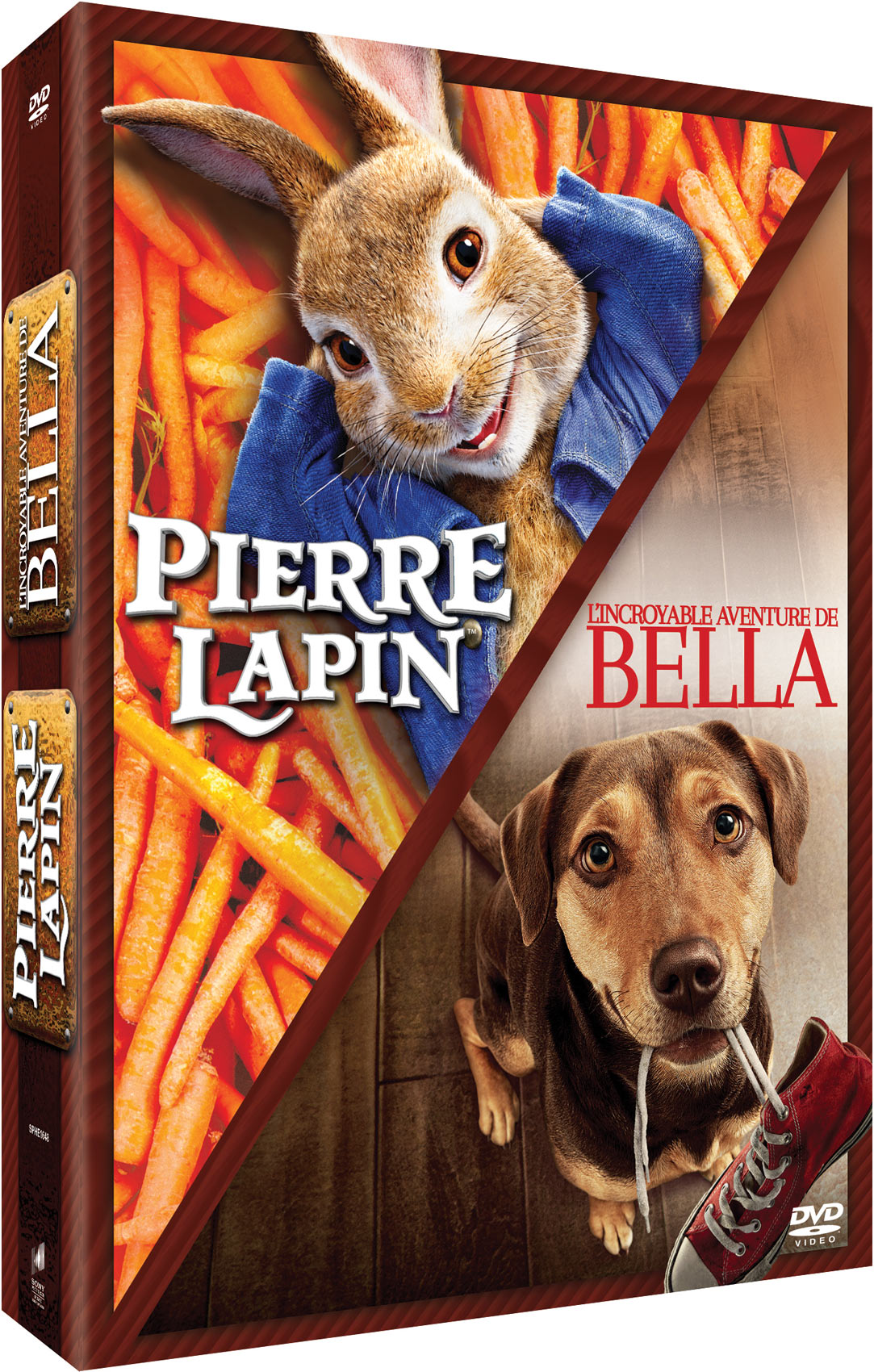 PIERRE LAPIN + BELLA - 2 DVD
