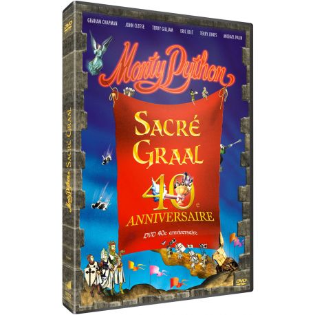 MONTY PYTHON SACRE GRAAL - 40EME ANNIVERSAIRE - 2 DVD