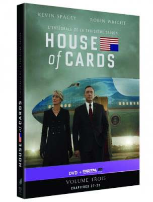 HOUSE OF CARDS - SAISON 3 - 4 DVD