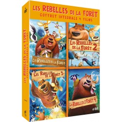 LES REBELLES DE LA FORET - INTEGRALE 4 FILMS - 4 DVD