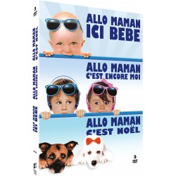 ALLO MAMAN ICI BEBE + ALLO MAMAN CEST ENCORE MOI + ALLO MAMAN CEST NOEL - 3 DVD
