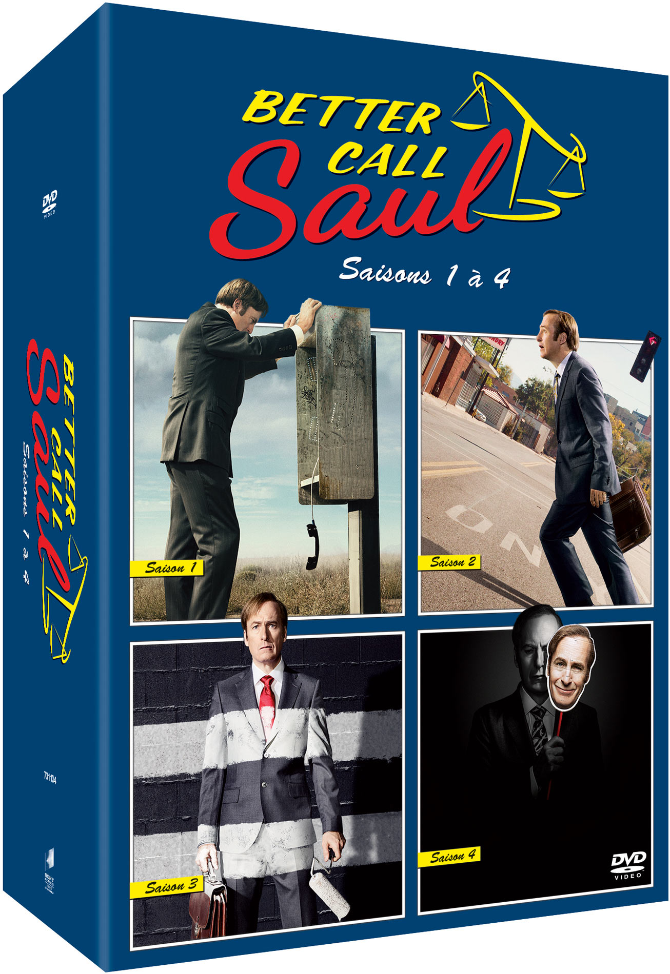 BETTER CALL SAUL - SAISONS 1 A 4 - 12 DVD