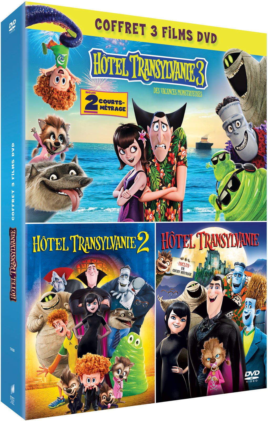 HOTEL TRANSYLVANIE - TRILOGIE - 3 DVD