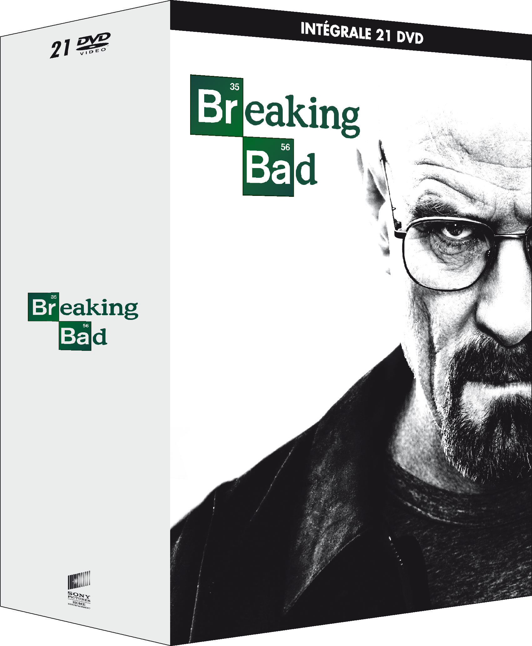 BREAKING BAD - INTEGRALE WALTER WHITE EDITION - SAISONS 1 A 5 - 21 DVD