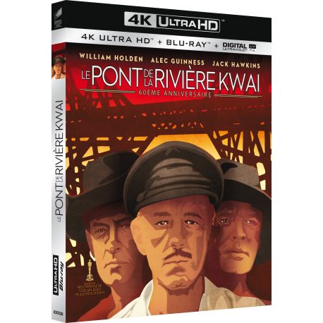 LE PONT DE LA RIVIERE KWAI - ED. 60E ANNIV - UHD 4K + BD