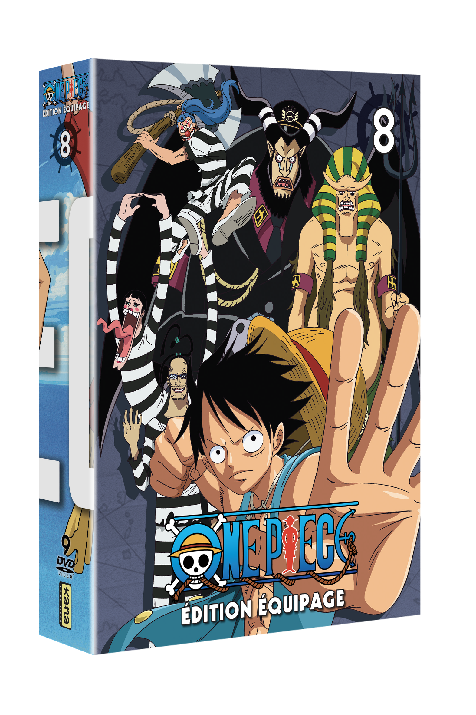ONE PIECE - EDITION EQUIPAGE 8 - 9 DVD