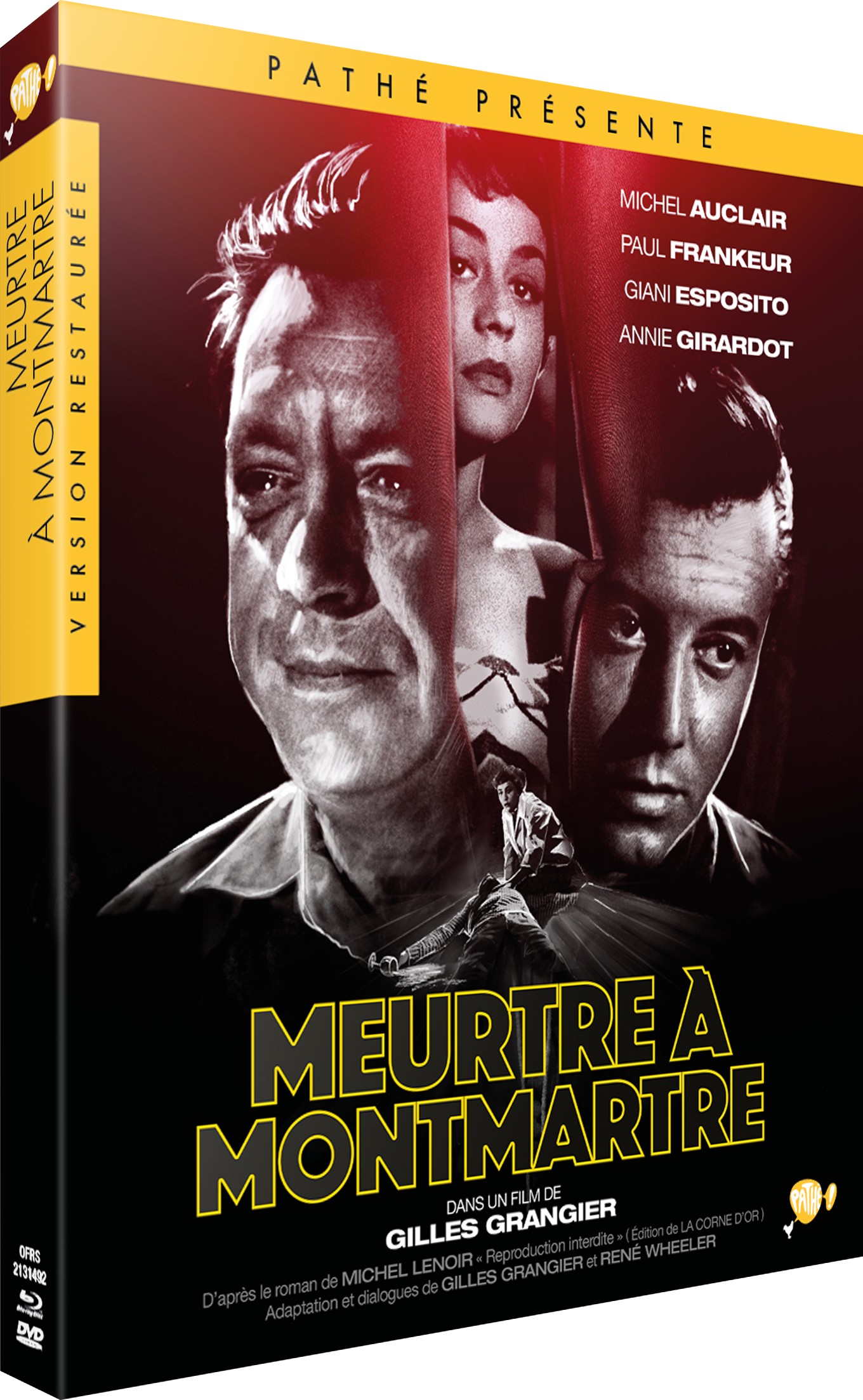 MEURTRE À MONTMARTRE - COMBO DVD + BD - EDITION LIMITEE