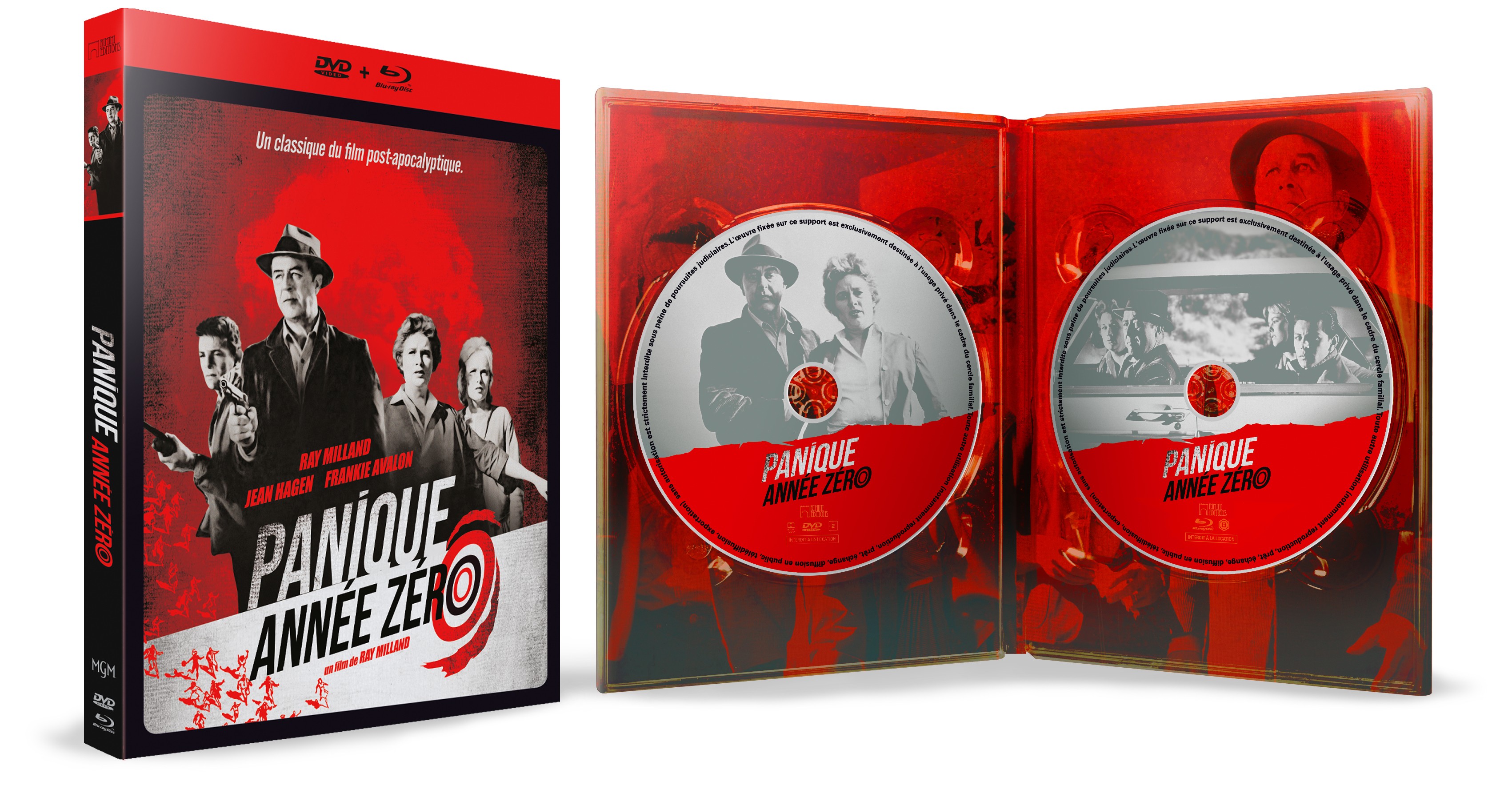 PANIQUE ANNEE ZERO - COMBO DVD + BD - ÉDITION LIMITÉE
