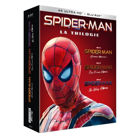 SPIDER-MAN 3 FILMS - COMBO UHD 4K + BD