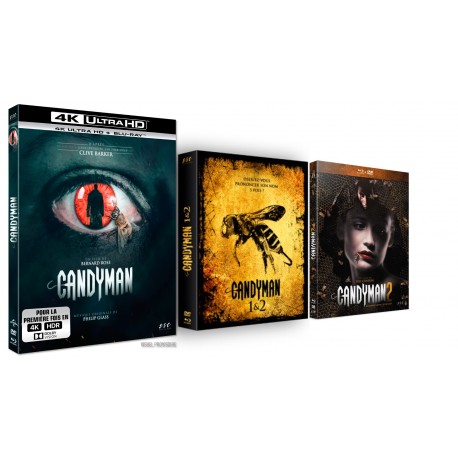 PACK CANDYMAN 1 + 2 + ETUI EXCLUSIF COLLECTOR