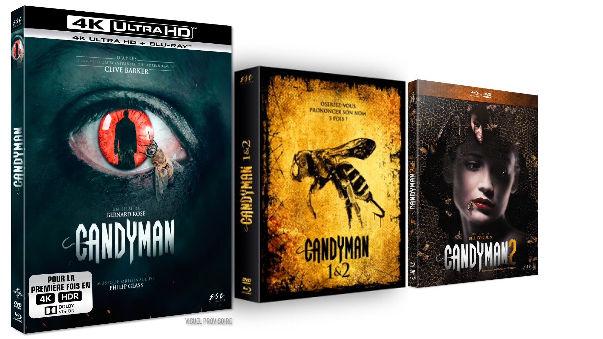 PACK CANDYMAN 1 + 2 + ETUI EXCLUSIF COLLECTOR