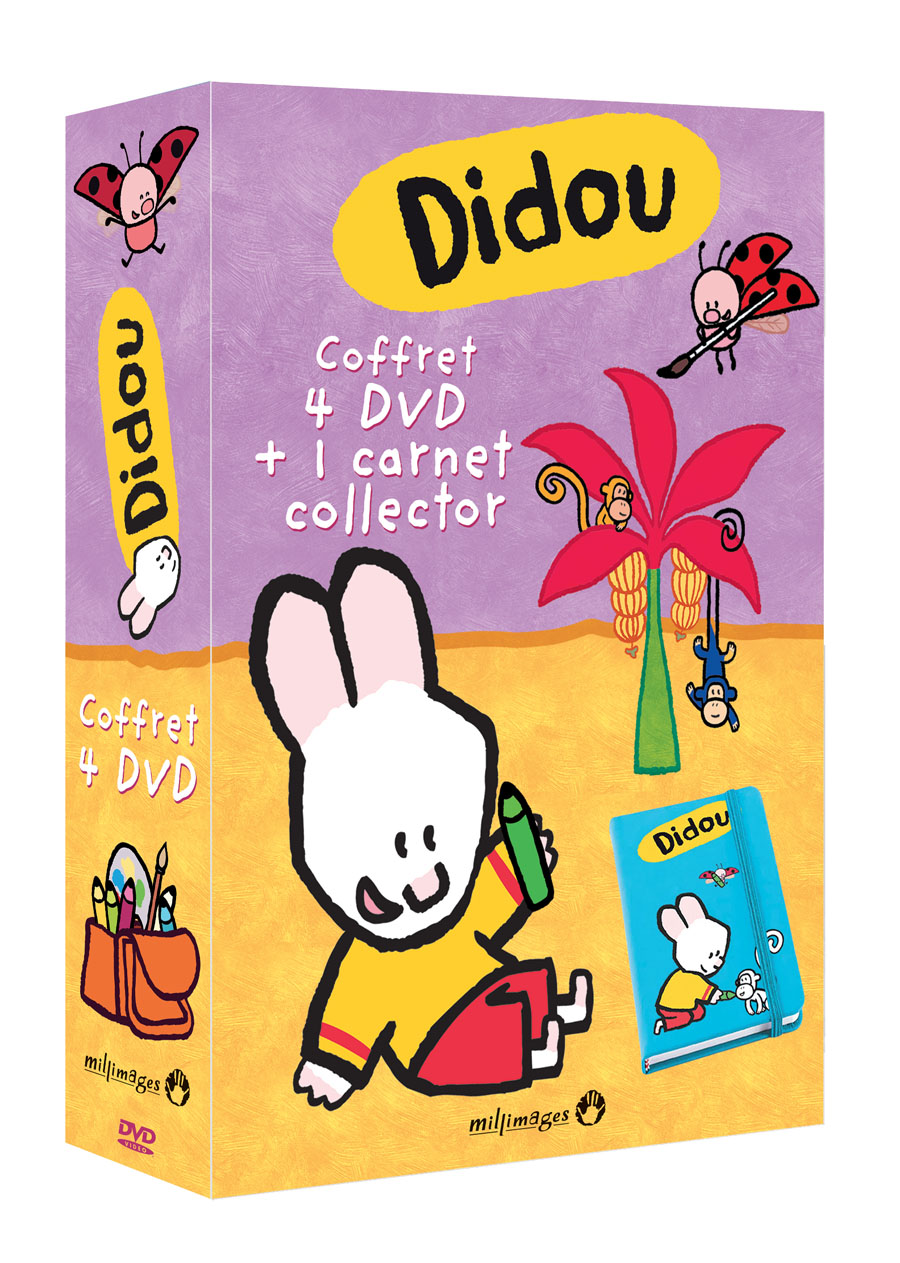 DIDOU DESSINE-MOI - COFFRET 4 DVD : VOL. 5 + 6 + 7 + 8