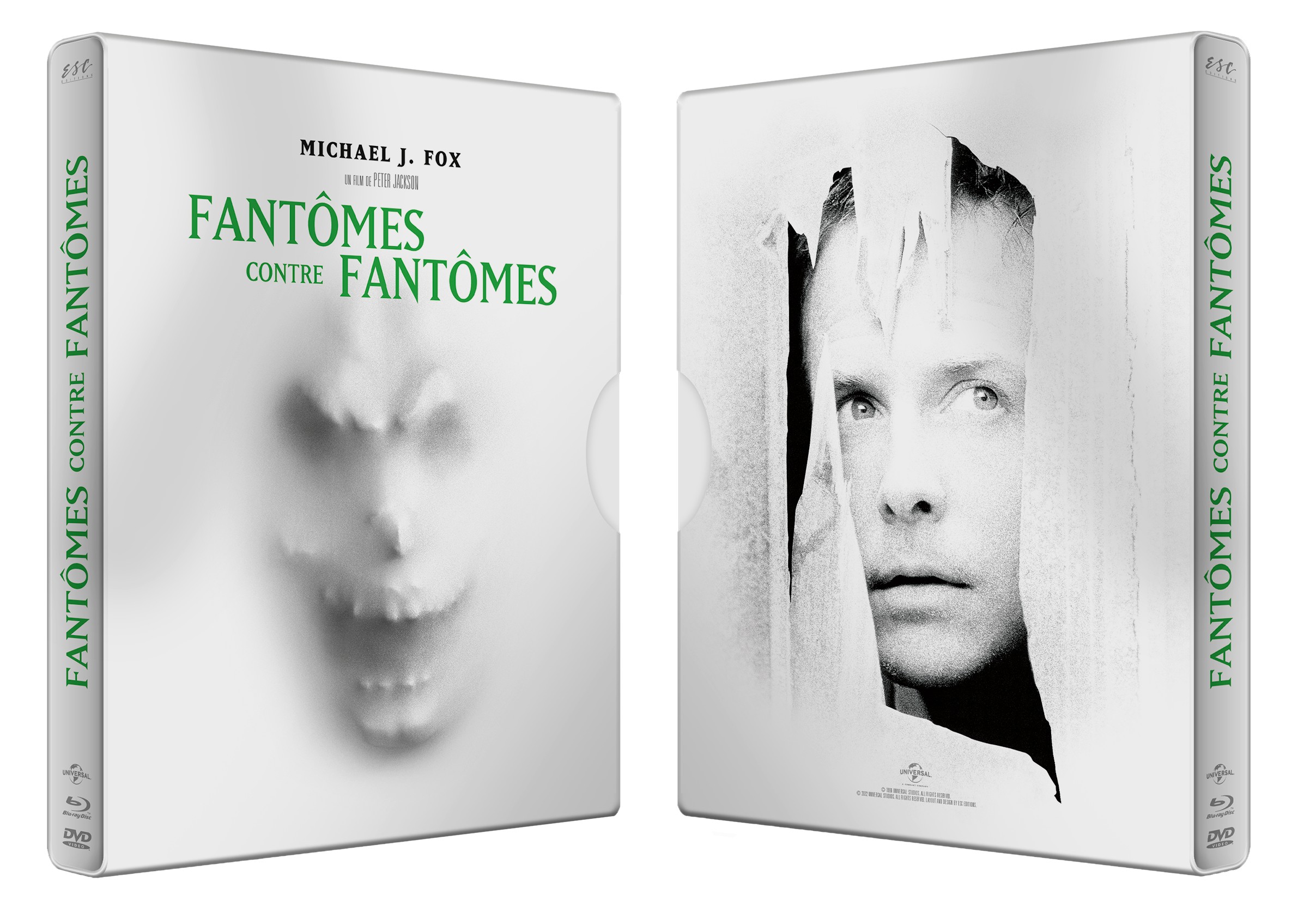 FANTOMES CONTRE FANTOMES - ESC METAL CASE - COMBO DVD +BD - ÉDITION LIMITÉE