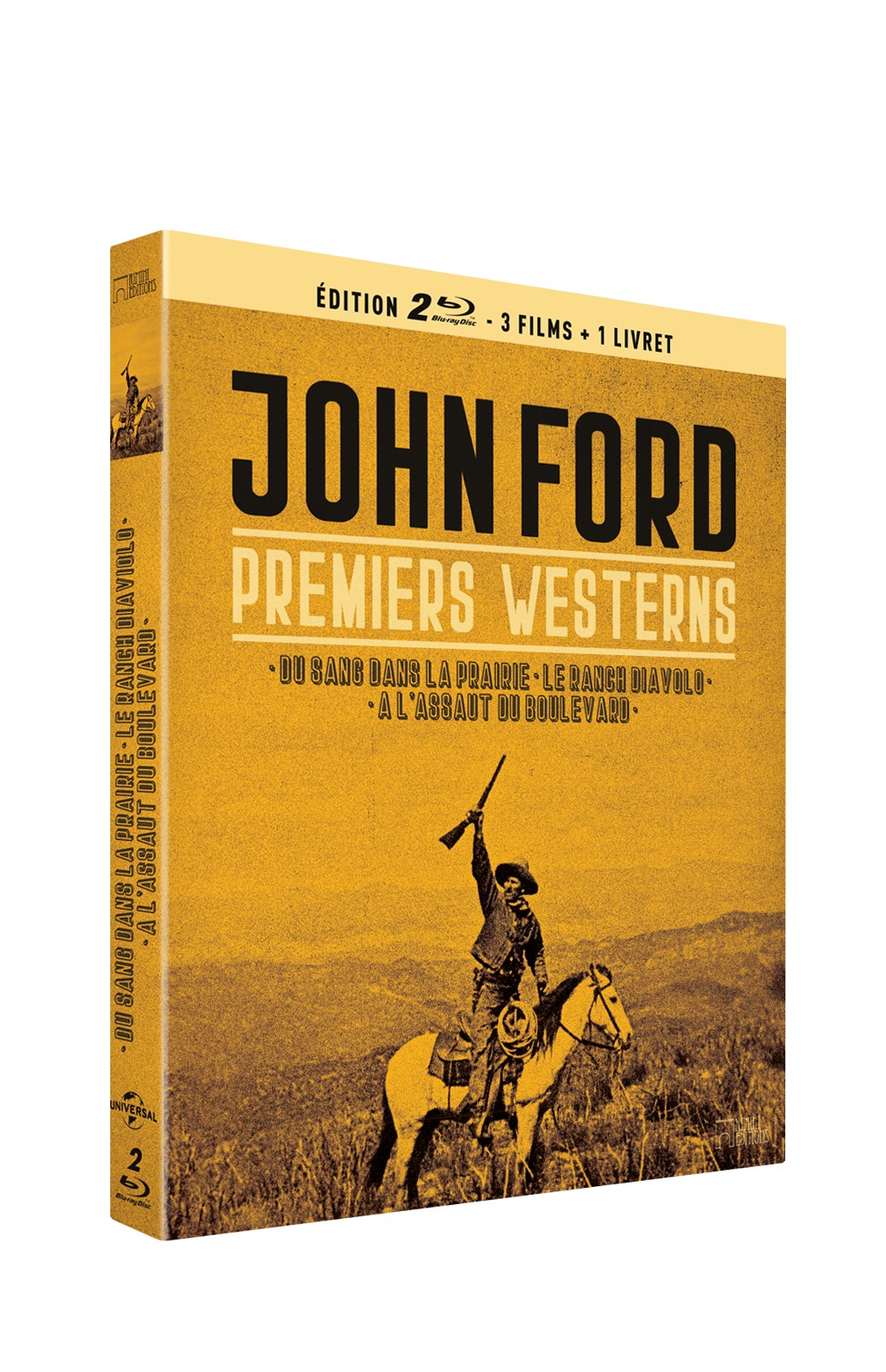 JOHN FORD - PREMIERS WESTERNS - 2 BD - EDITION LIMITEE