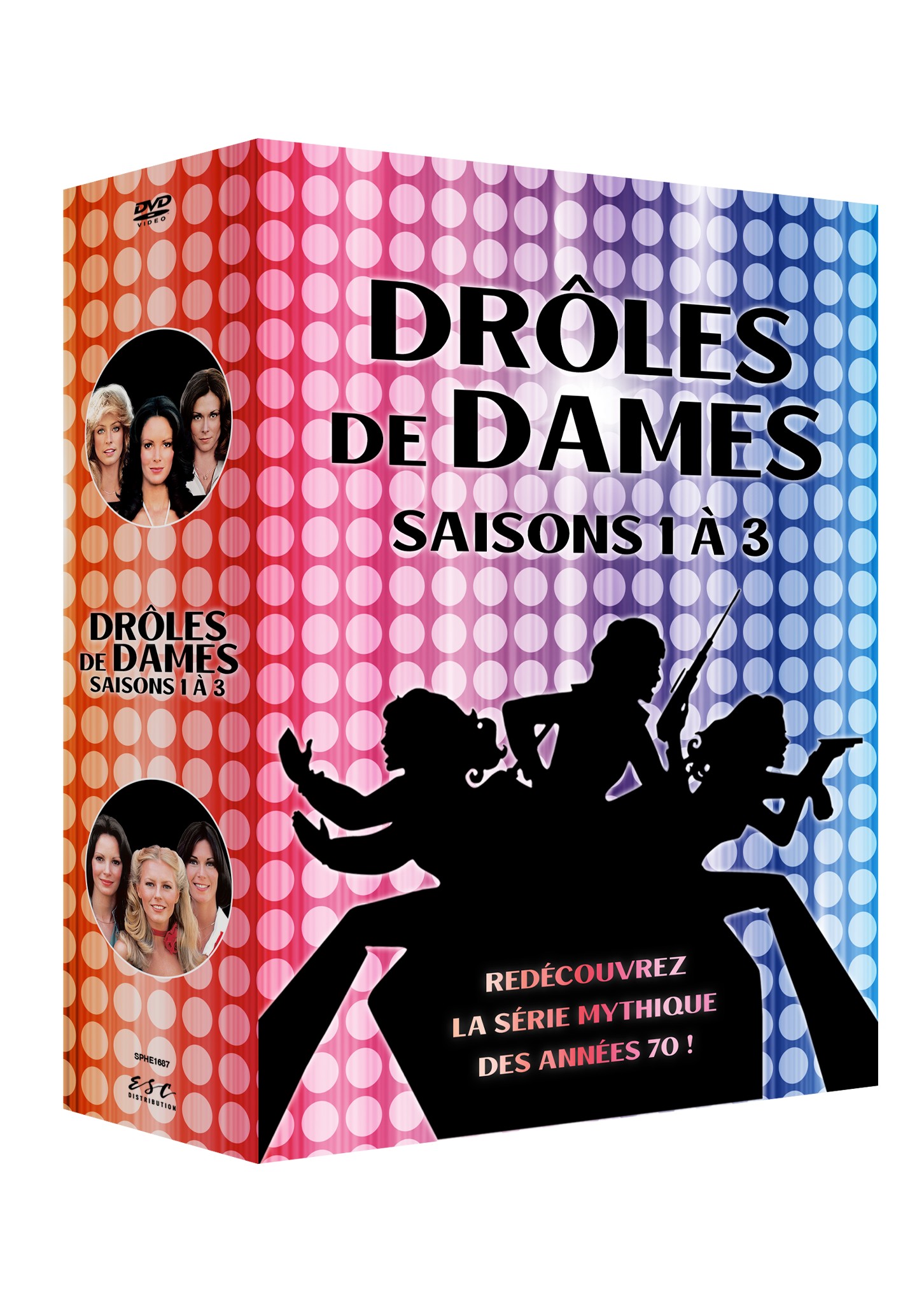 DROLES DE DAMES - SAISONS 1 A 3 - 18 DVD