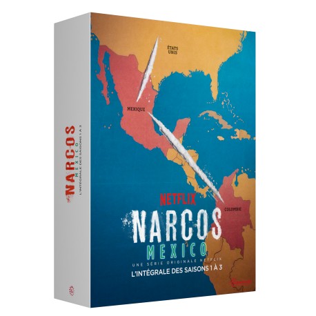 NARCOS MEXICO - INTEGRALE DES SAISONS 1 A 3 - 12 DVD