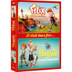 2 FILMS D'ANIMATION JEUNES HÉROS: FÉLIX  / HARVIE (2 DVD)