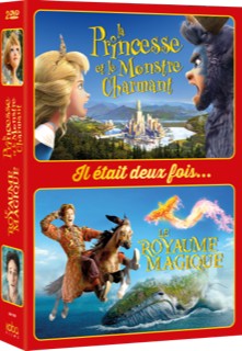 2 FILMS D'ANIMATION PRINCESSES: ROYAUME MAGIQUE / PRINCESSE ET MONSTRE (2 DVD)