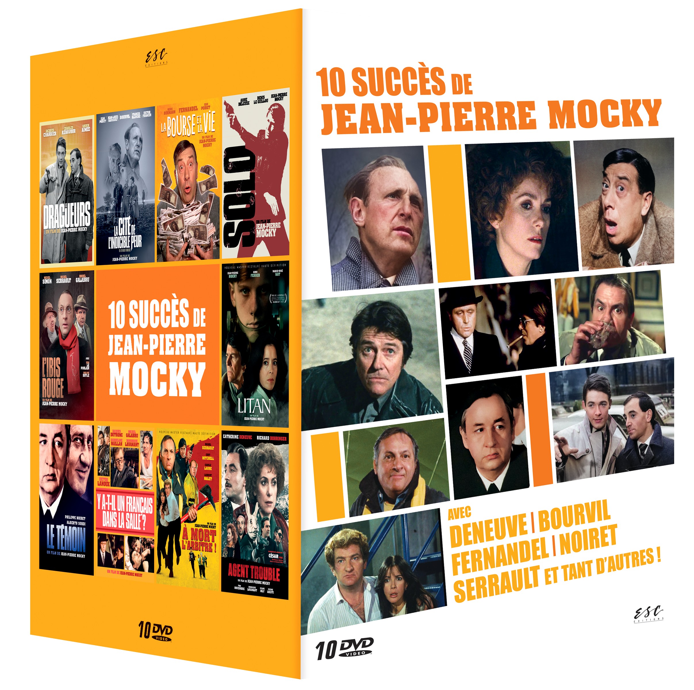10 SUCCÈS DE JEAN-PIERRE MOCKY - 10 DVD