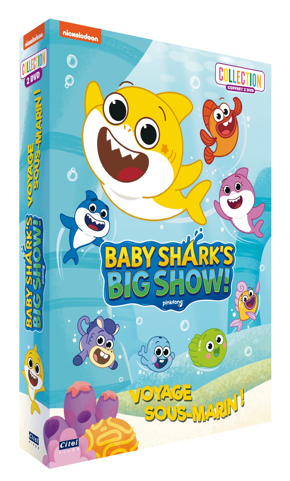 BABY SHARK'S BIG SHOW - L'AVENTURE SOUS L'EAU - 2 DVD