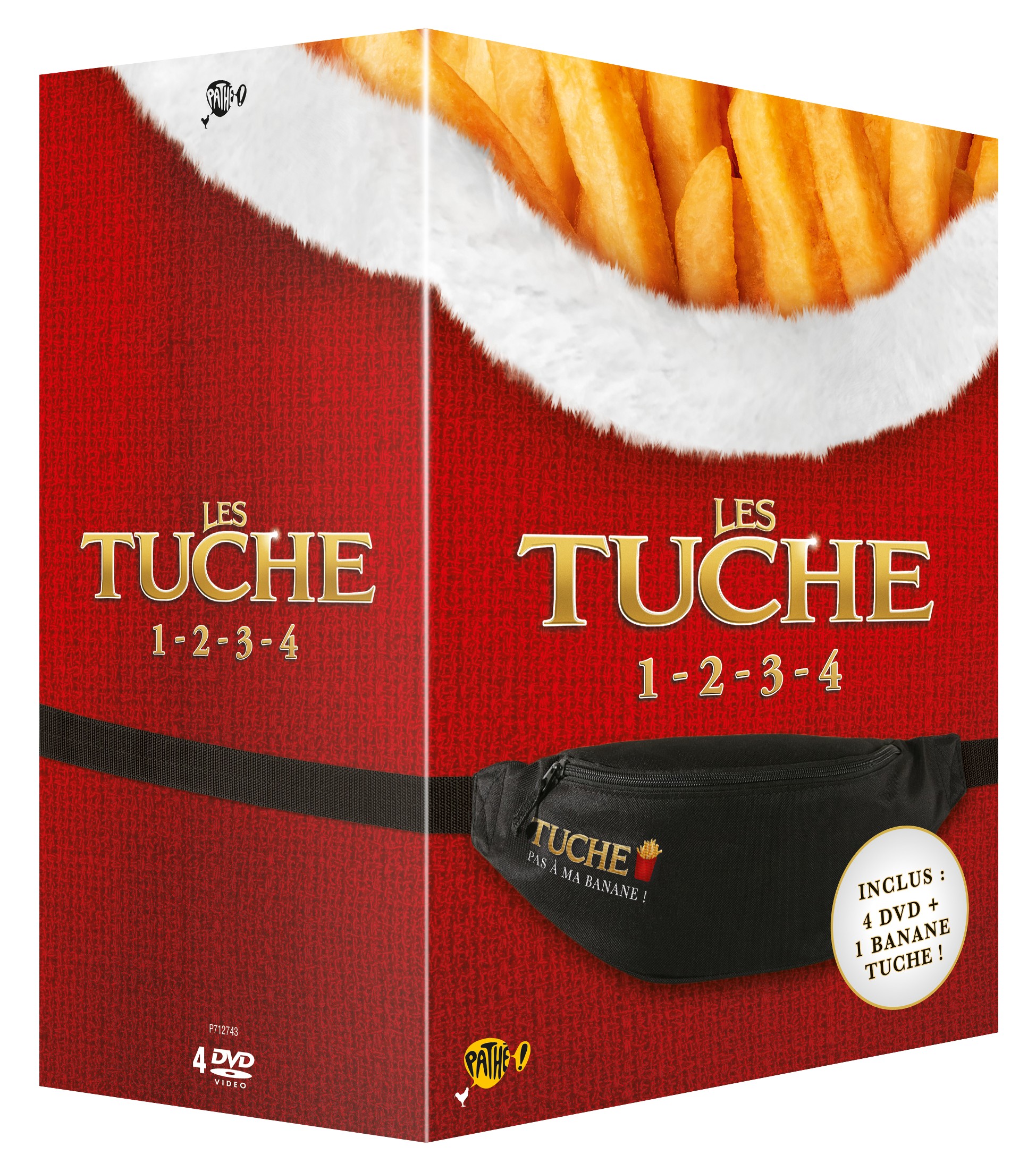 LES TUCHE - INTEGRALE VERSION EXCLUSIVE GOODIES - 4 DVD + 1 BANANE TUCHE