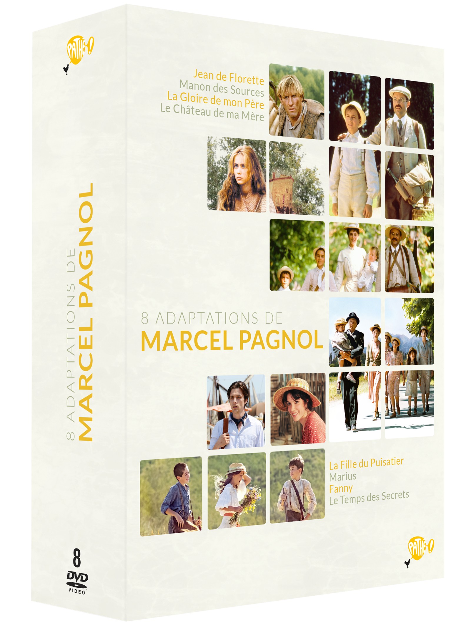 COFFRET PAGNOL - 8 DVD