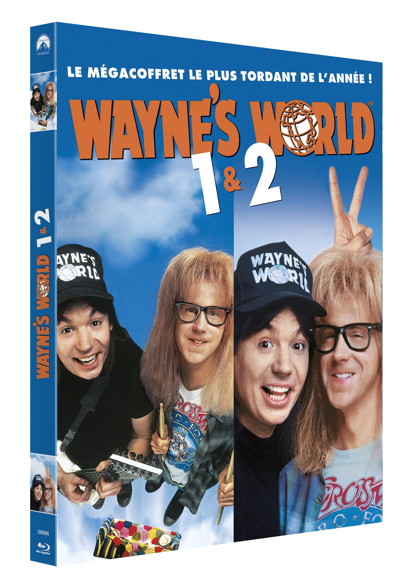 COFFRET - WAYNE'S WORLD 1 & 2 - 2 BD