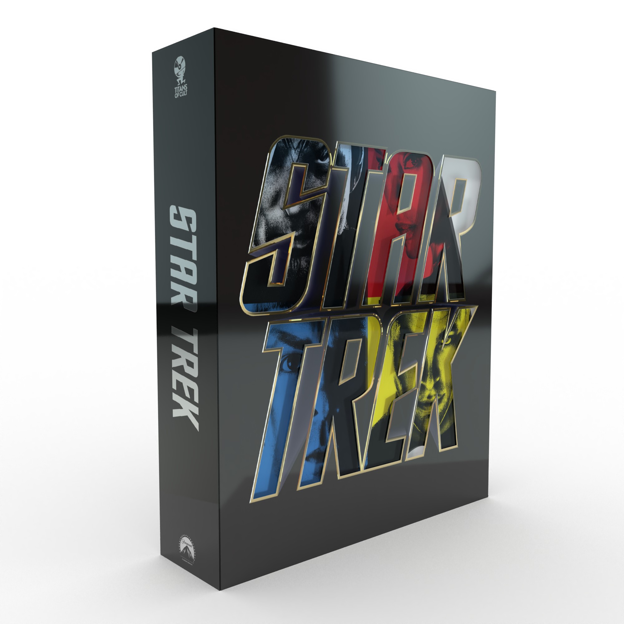 STAR TREK (2009) TITANS OF CULT - COMBO UHD 4K + BD - EDITION LIMITEE