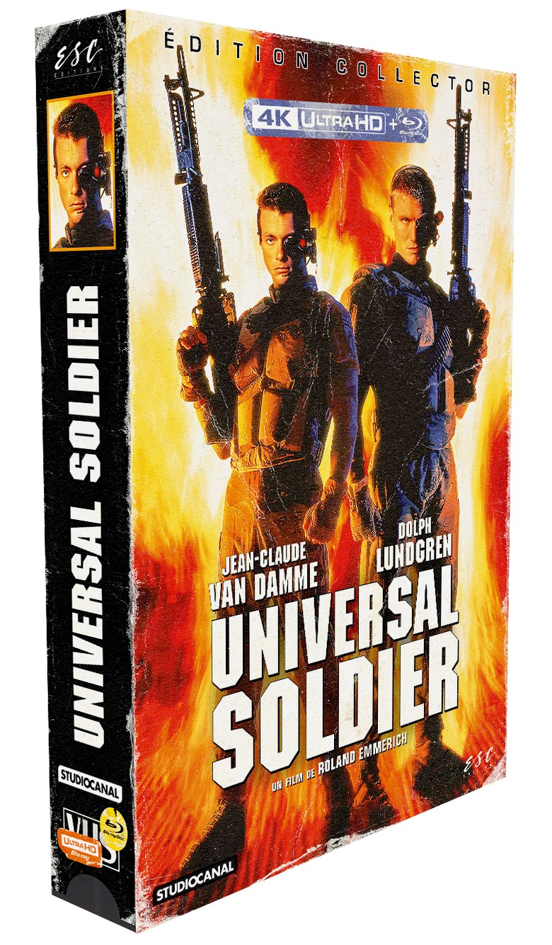 UNIVERSAL SOLDIER - VHS BOX - COMBO UHD 4K + BD - ÉDITION LIMITÉE