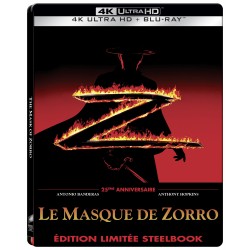 LE MASQUE DE ZORRO - COMBO UHD 4K + BD - STEELBOOK - EDITION LIMITÉE