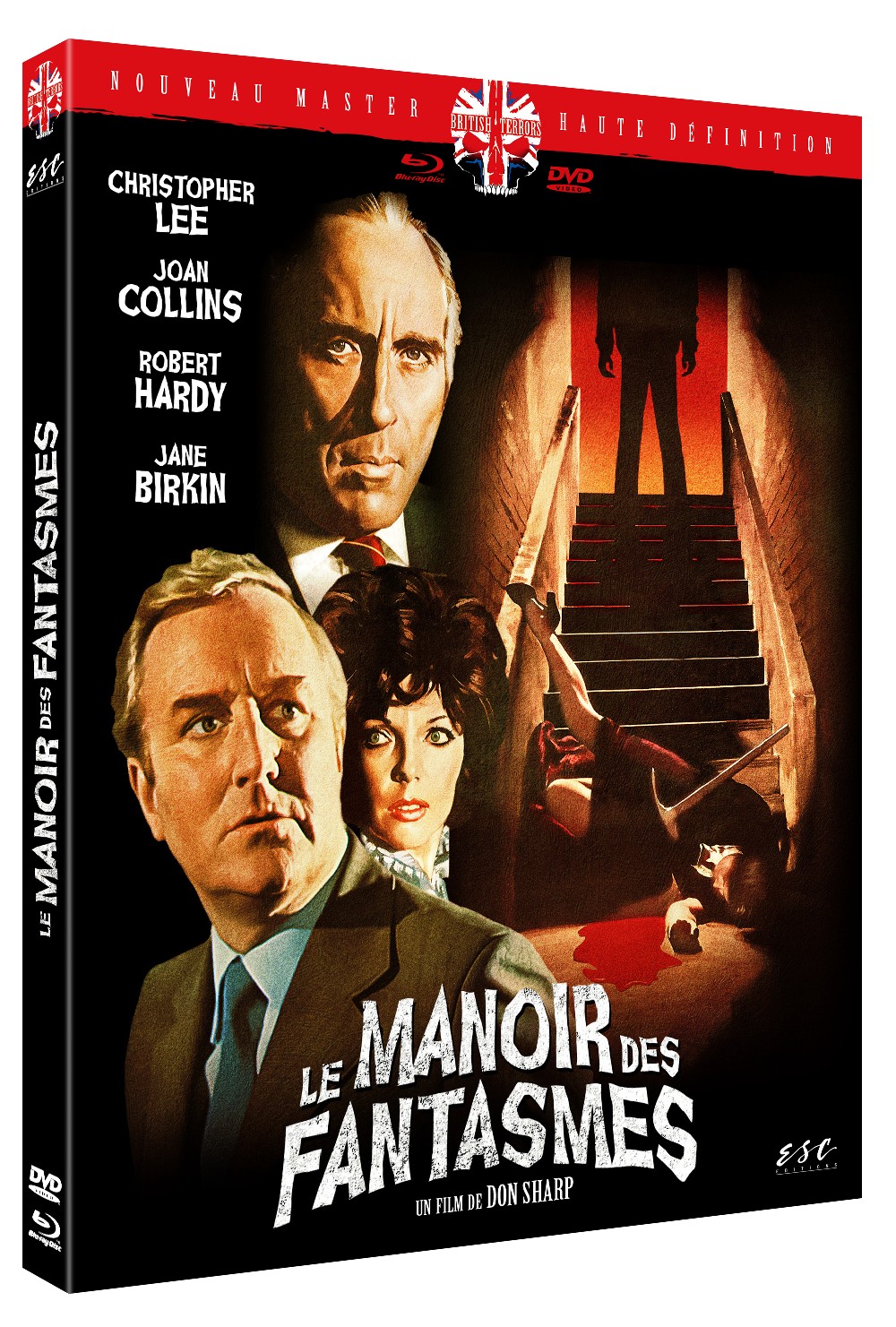 MANOIR DES FANTASMES (LE) - COMBO DVD + BD - EDITION LIMITEE
