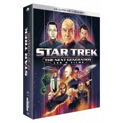 CONFIDENTIEL - STAR TREK : THE NEXT GENERATION - COLLECTION 4 FILMS (7-10) - COMBO 4 UHD 4K + 4 BD