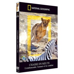 NATIONAL GEOGRAPHIC - CHASSE EN MEUTE - L'EMBUSCADE, L'ASSAUT ET LE COMBAT - DVD