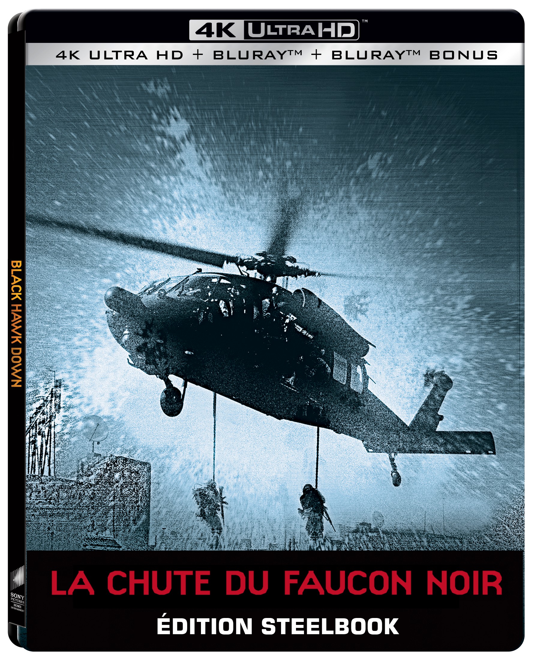 LA CHUTE DU FAUCON NOIR - COMBO UHD 4K + 2 BD - STEELBOOK EDITION LIMITEE