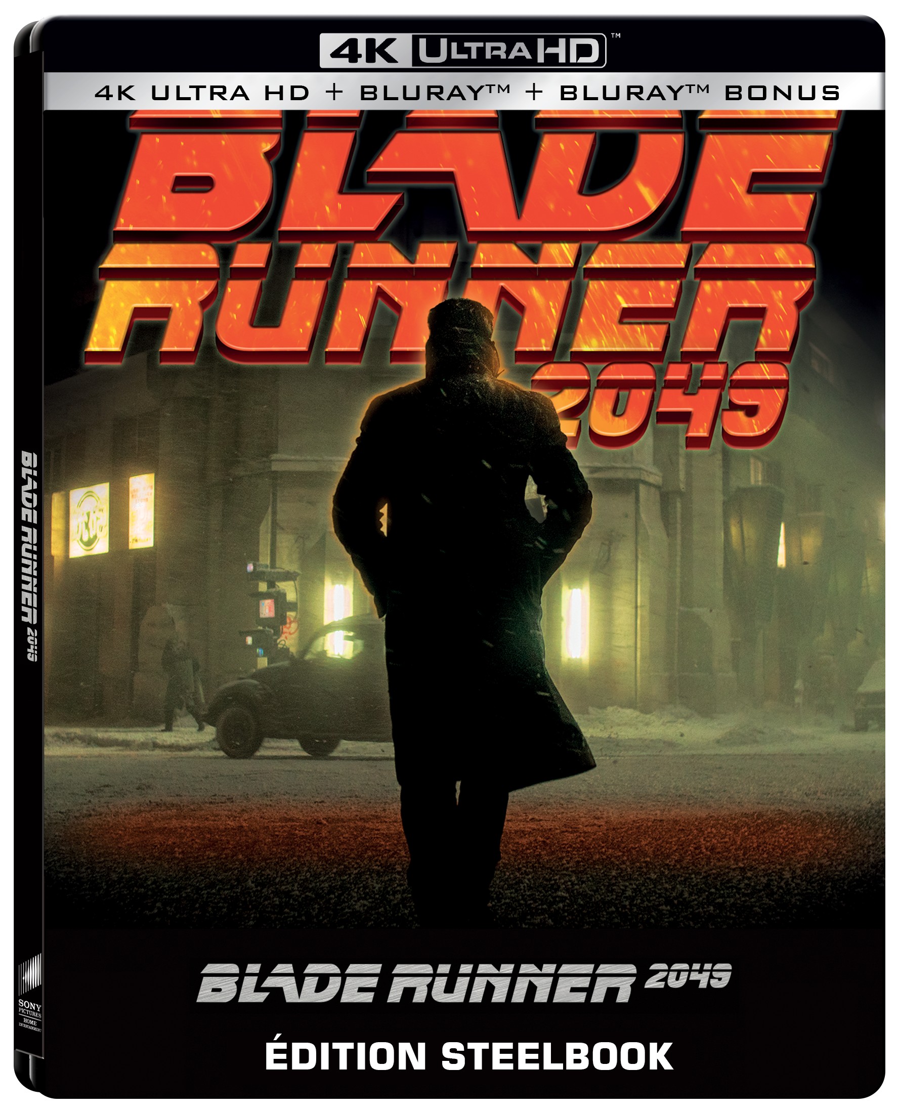 BLADE RUNNER 2049 - COMBO UHD 4K + 2 BD - STEELBOOK EDITION LIMITEE